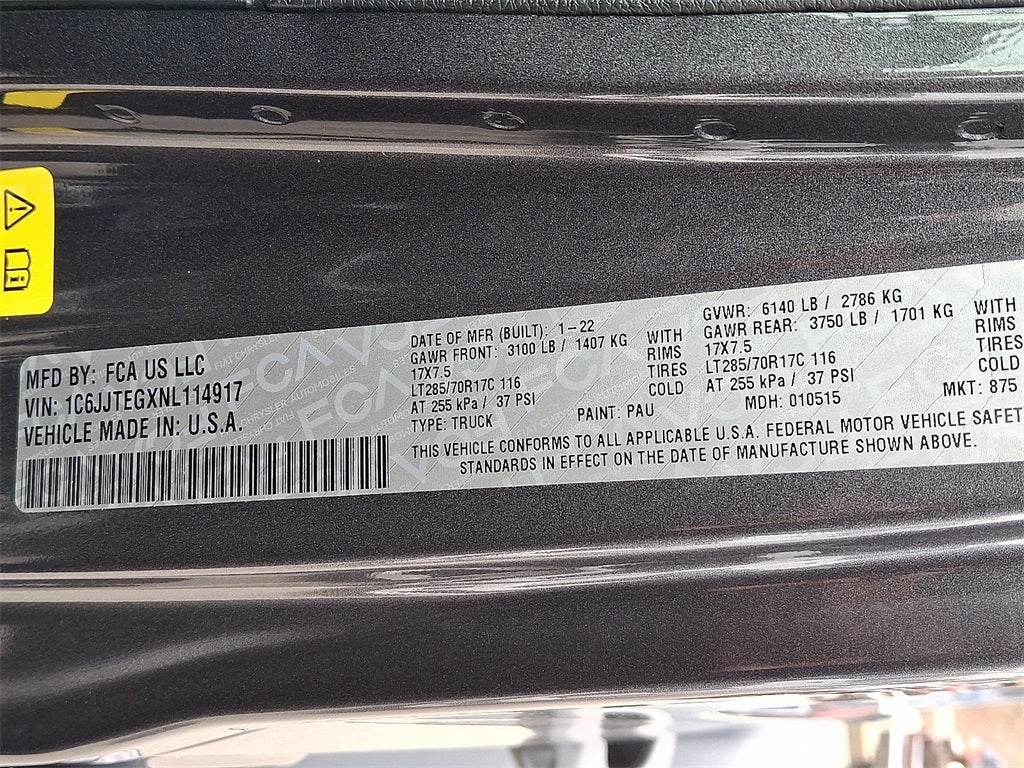 2022 Jeep Gladiator Mojave