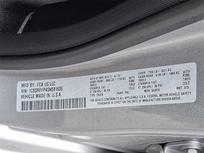 2025 RAM 1500 Big Horn/Lone Star