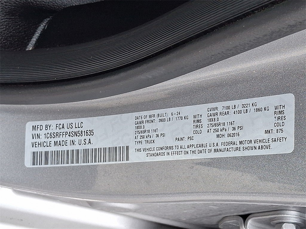 2025 RAM 1500 Big Horn/Lone Star