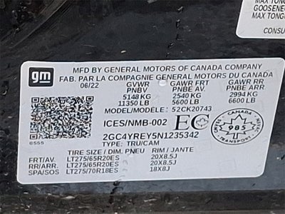 2022 Chevrolet Silverado 2500HD High Country