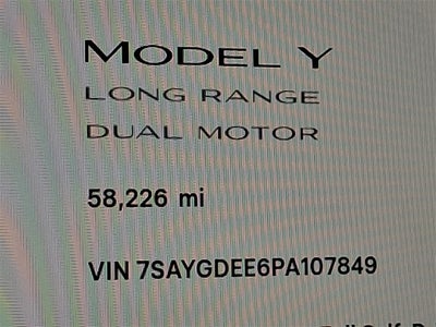 2023 Tesla Model Y Long Range
