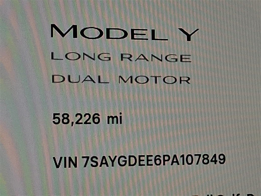 2023 Tesla Model Y Long Range