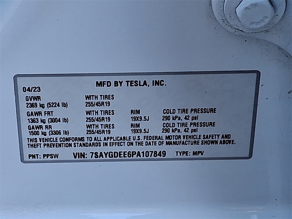 2023 Tesla Model Y Long Range