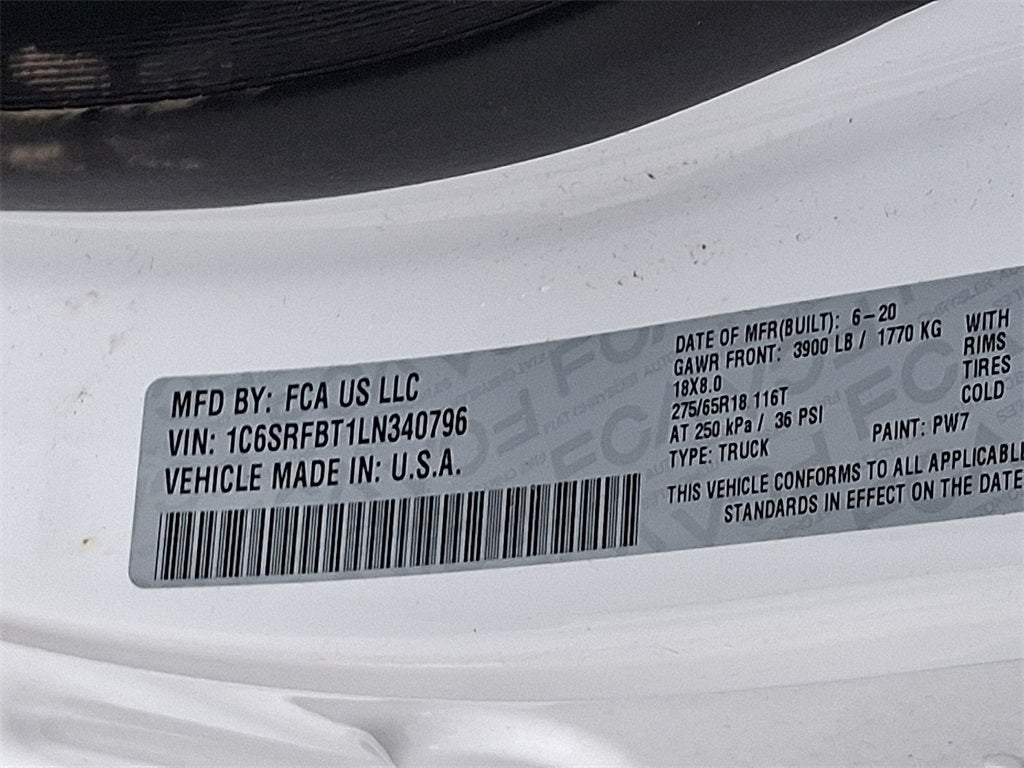 2020 RAM 1500 Big Horn/Lone Star