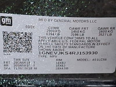 2024 Chevrolet Traverse Z71