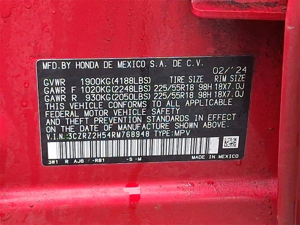 2024 Honda HR-V Sport