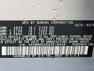 2025 Subaru Legacy Premium