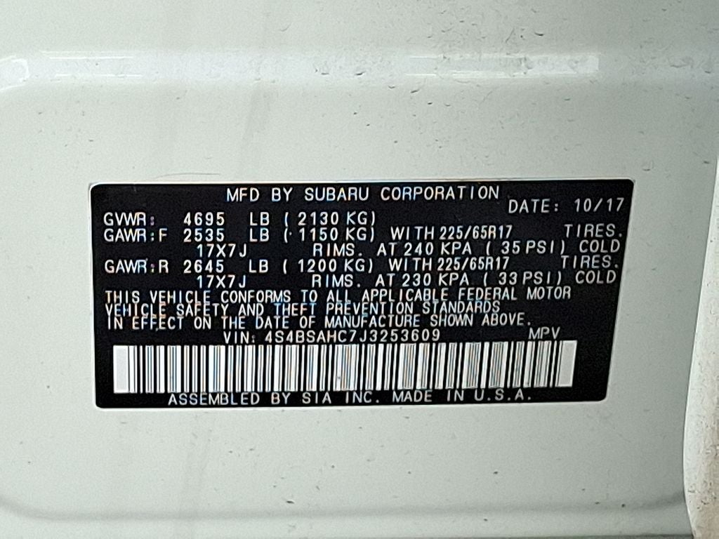 2018 Subaru Outback 2.5i Premium