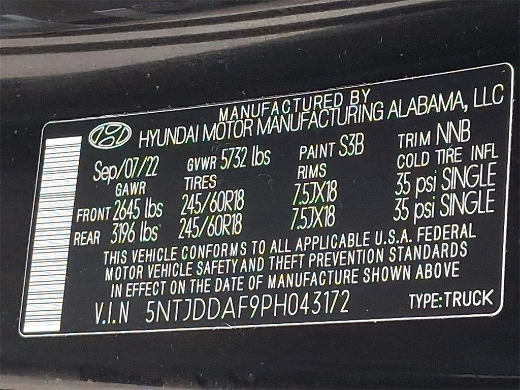 2023 Hyundai Santa Cruz SEL Premium