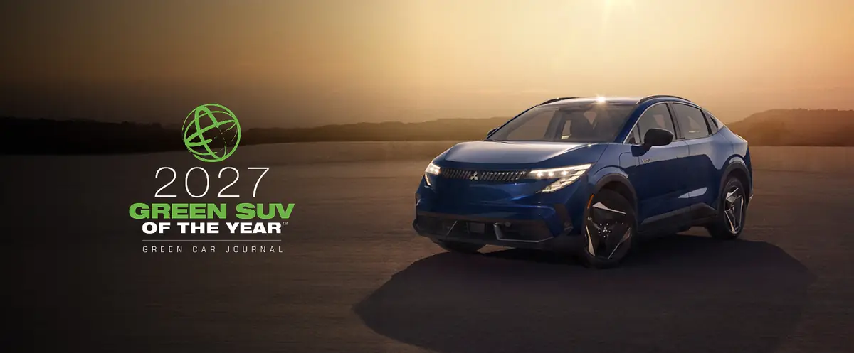 2027 Green SUV of the year, featuring Blue Eclipse Sportback SUV